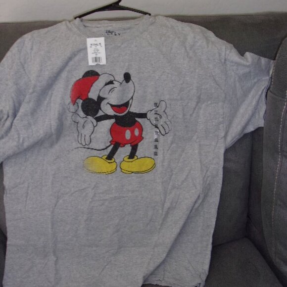 Disney Other - New with tags Disney Mickey Mouse Santa Tshirt XXL